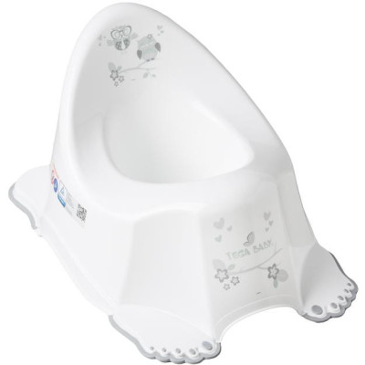 TEGA SO-001-103 Nocnik antypoślizgowy SOWA biały