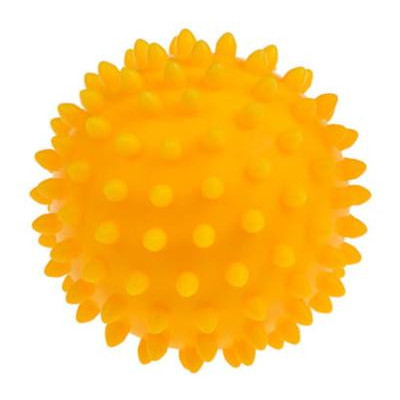 TULLO 441 Piłka sensoryczna do masażu i rehabilitacji 9cm żółta