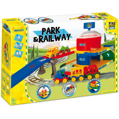 WADER 51520 Play Trucks Railway stacja kolejkowa