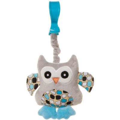 4BABY OP02 P&E Zabawka piszczałka Squeeze Toy OWL
