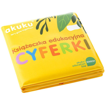 AKUKU A0474 Książeczka edukacyjna Cyferki