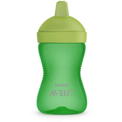 AVENT SCF804/03 Kubek twardy z odpornym na gryzienie ustnikiem 300ml 18+ zielony