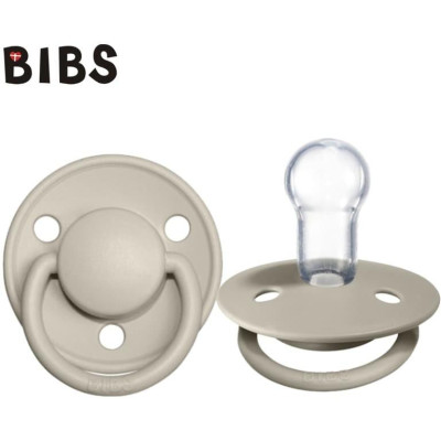 BIBS 1010214 Smoczek uspokajający DE LUX ONE SIZE SAND