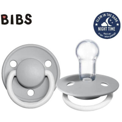 BIBS 1010272 Smoczek uspokajający DE LUX ONE SIZE CLOUD NIGHT