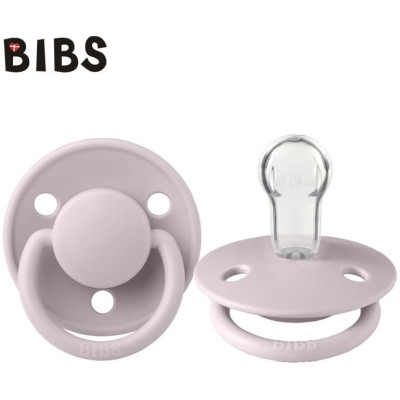BIBS 1010283 Smoczek uspokajający DE LUX ONE SIZE PINK PLUM
