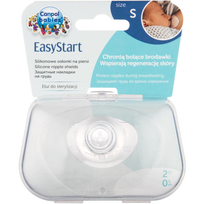 CANPOL 18/602 Osłonki piersi S  EasyStart 2szt - wyrób medyczny