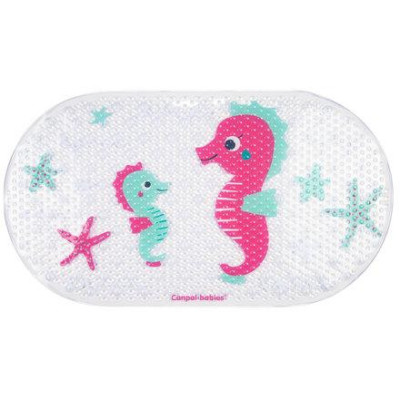 CANPOL 80/002 Mata kąpielowa Love&Sea różowa Seahorse