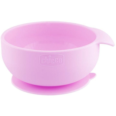 CHICCO 00010221100000 Miseczka silikonowa girl