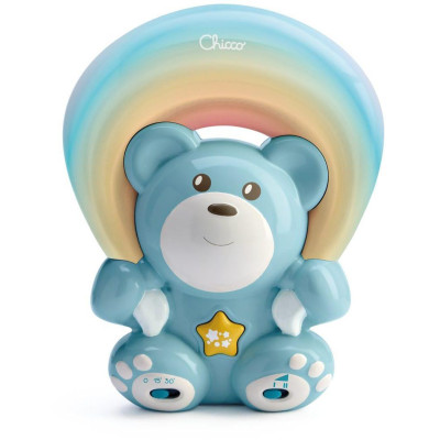 CHICCO 00010474200000 TOY FD RAINBOW BEAR BLUE