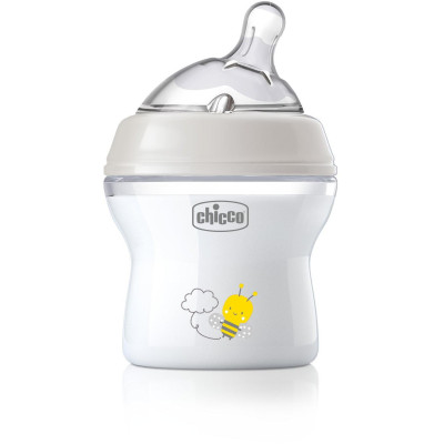 CHICCO 00081311300000 Butelka NF plastikowa 0m+ 150 ml neutralna