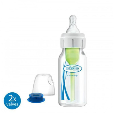 Dr.Browns SB417-MED Specjalny Feeding System Butelka 120ml z systemem do karmienia z rozszczepem wargi lub podniebienia