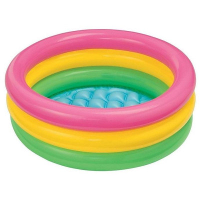 INTEX 58924 Brodzik  tęczowy 86x25 cm