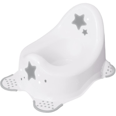 KEEEPER 18648 ADAM STARS Nocnik antypoślizgowy kosmiczny biały