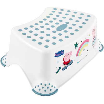 KEEEPER TOMEK PEPPA PIG Podest dziecięcy z funkcją antypoślizgową nordic white