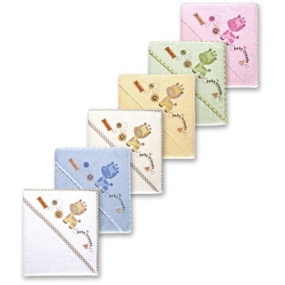MARINI 317 Okrycie kąpielowe DRUK FROTTE 100x100