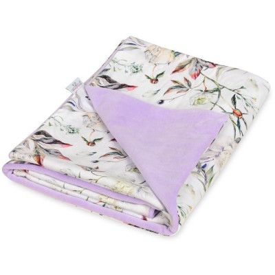 MATEX TB0427_06 Kocyk VELLO roz.75x100cm Piwonie