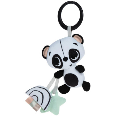 TINY LOVE TL11186004 Prívesok Tiny Smarts - Panda - Dekor čierno-biely