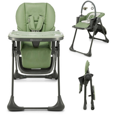 KINDERKRAFT Krzesełko do karmienia TUMMIE green