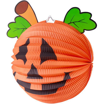 Lampión Halloween - tekvica, 25 cm