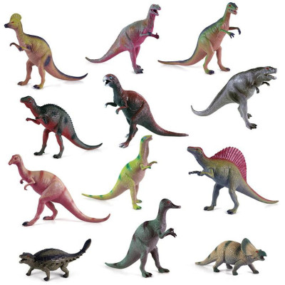 Dinosaurus, 12 druhov, 25 - 33 cm