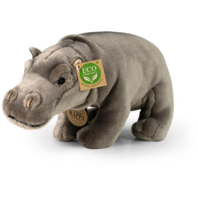 Plyšový hroch stojace 30 cm ECO-FRIENDLY