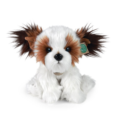 Plyšový pes shih tzu sediaci, 28 cm, ECO-FRIENDLY