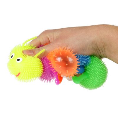 Naťahovacia húsenica 4 diely puffer 16 cm