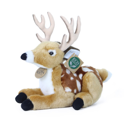 Plyšový jeleň/koloušek ležiaci 21 cm ECO-FRIENDLY