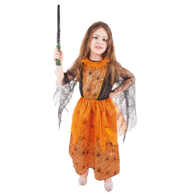 Detský kostým Halloween oranžový (M) e-obal