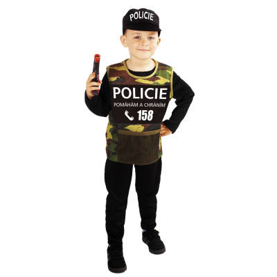 Detský kostým Polícia (S) e-obal