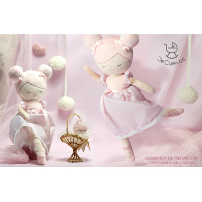 DeCuevas 20146 Plyšová bábika NIZA - 36 cm