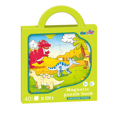Puzzle magnetické - dino