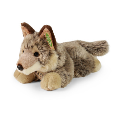Plyšový vlk ležiaci 20 cm ECO-FRIENDLY