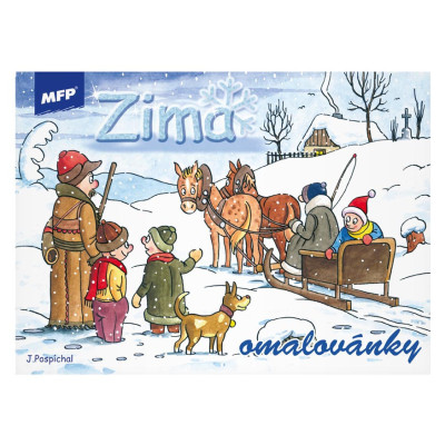 Omaľovánky MFP Zima