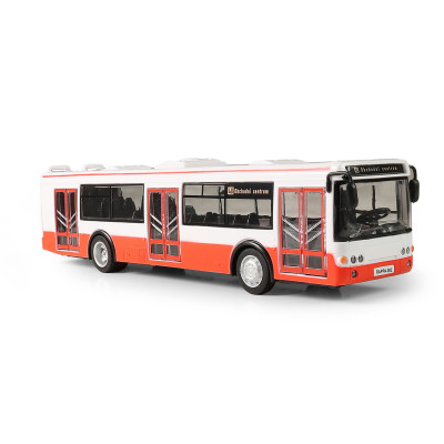Autobus ktorý hlási zastávky česky 28 cm