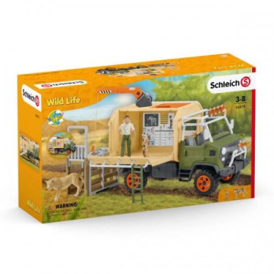 Schleich - Wild Life Large Truck Animal Rescue
