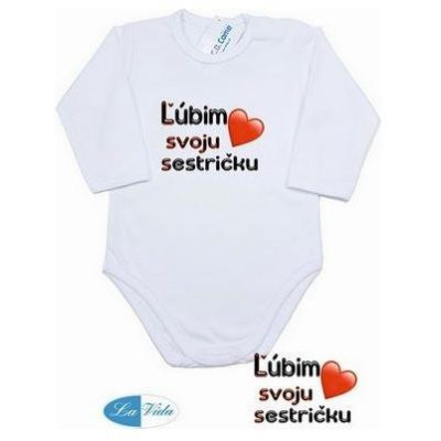 ľúbim svoju sestričku