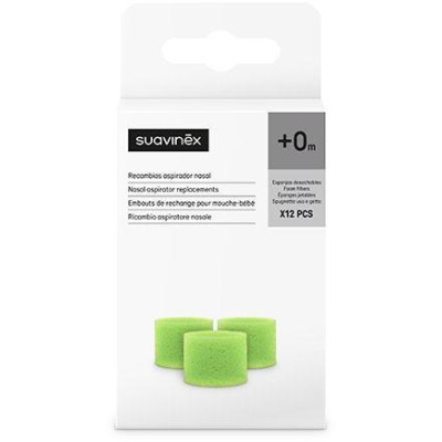 SUAVINEX | NÁHRADNÉ FILTRY DO NOSNÍ ODSÁVAČKY 10 KUSŮ