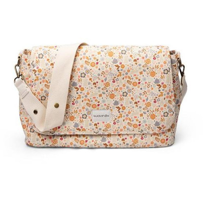 Suavinex WONDERLAND PŘEBALOVACÍ taška PŘES RAMENO LIBERTY - print