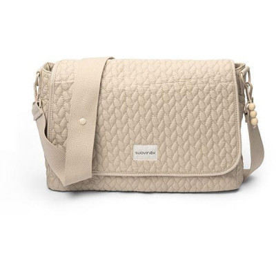 Suavinex WONDERLAND PŘEBALOVACÍ taška PŘES RAMENO BEIGE