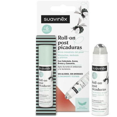 SUAVINEX | Citronella Tyčinka roll-on po uhryznutí proti komárom, všiam a kliešťom 15 ml NOVINKA