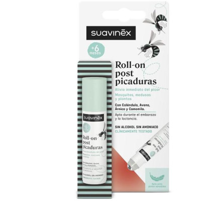 SUAVINEX | Citronella Tyčinka roll-on po uhryznutí proti komárom, všiam a kliešťom 15 ml NOVINKA
