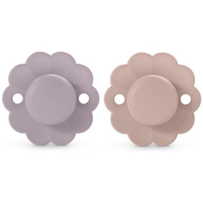 SUAVINEX | Cumlík SX PRO fyziologický 2 KS WONDER 6/18m - Mist Lavender + Pale Mauve