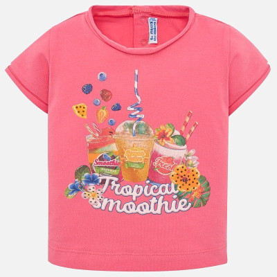 Triko MAYORAL růžové TROPICAL - 24 měsíců (92)