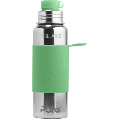 Pura TERMO fľaša so športovým uzáverom 650ml - Moss