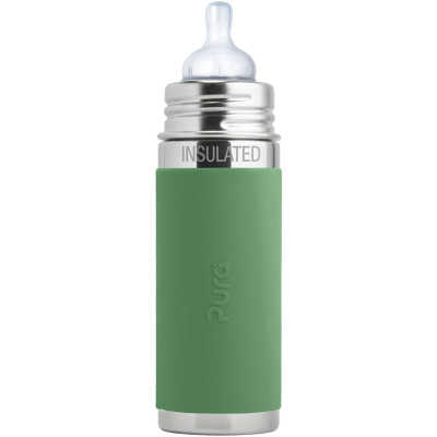 Pura dojčenská TERMO fľaša 260ml - Moss