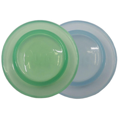 Pura silikónové tesniace disky 2ks - Moss / Aqua