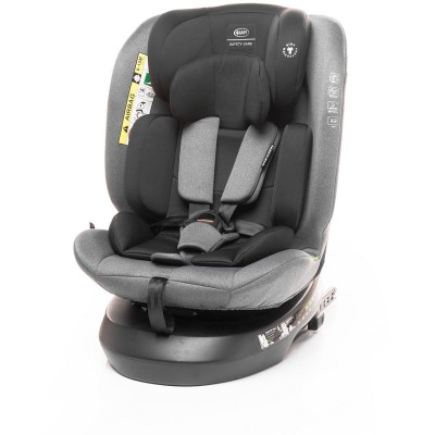 4 BABY Fotelik MATT-FIX 40-150cm GREY I-SIZE