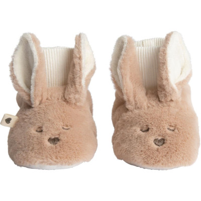 BIBS Kangaroo detské papučky - Vanilla