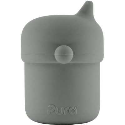 Pura® MyMy silikónový pohárik s náustkom - Slate